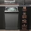 Посудомоечная машина Weissgauff DW 4539 Inverter Touch AutoOpen Inox 432175