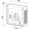 Falmec Внешний мотор 1000/1920  м3/час, для вытяжек с мотором 800 м3/час kacl.786#41f