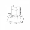 Вытяжка настенная Bertazzoni KR70HER1ADA kr70her1ada