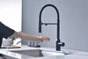 Смеситель для кухонной мойки Paulmark Magneto One Ma213188-AN, с подключением к фильтру, антрацит ma213188-an