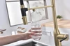 Смеситель из металла Paulmark Magneto One, смеситель, светлое золото ma213188-lg