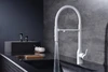 Смеситель для кухонной мойки Paulmark Magneto One Ma213188-WH, с подключением к фильтру, белый матовый ma213188-wh