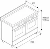 Варочный центр Bertazzoni MAS126G2EXT mas126g2ext
