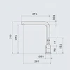 Смеситель Falmec ISEO CORNER WH белый misc.00#whf