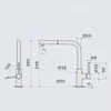 Смеситель Falmec TREVI CORNER черный матовый mtrc.00#mbf