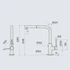 Смеситель Falmec TREVI CORNER вороненая сталь mtrc.00#ppf
