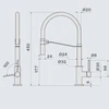 Смеситель Falmec TREVI PRO медь/бронза mtrp.00#pqf