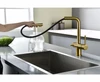 Смеситель из металла Paulmark SERPENTINE, смеситель, брашированное золото se213222-bg