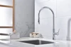 Смеситель для кухонной мойки Paulmark Senso Se215180-CR, для кухонной мойки, с вытяжным изливом, хром se215180-cr
