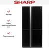Холодильник Side by Side Sharp SJGX98PBK sjgx98pbk