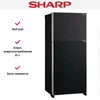 Двухкамерный холодильник Sharp SJXG55PMBK sjxg55pmbk