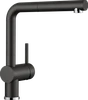 Смеситель Blanco LINUS-S 526148 Silgranit черный 526148