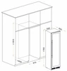 Винный шкаф Meyvel MV98-KST3 Узкий (Slim) mv98-kst3 (slim)