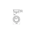 Сменная горловина для измельчителей Omoikiri Nagare Slim NA-02-LG Светлое золото 4956686 4956686
