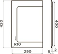 Доска для моек Omoikiri CB-Basic-400-GB 4999101 4999101