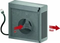 Falmec Внешний мотор 1500/2400 м3/час, для вытяжек с мотором 800/1280 м3/час kacl.796#4af