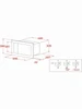 Встраиваемая микроволновая печь Teka ML 8200 BI FULL BLACK 112060011