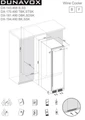 Винный шкаф Dunavox DX-143.468B 5999558432638