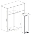 Винный шкаф Meyvel MV98-KST3 Узкий (Slim) mv98-kst3 (slim)