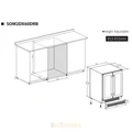 Холодильник винный Temptech SOM2DX60DRB som2dx60drb
