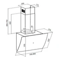 Каминная вытяжка Lex Plaza GS 900 white chti000368