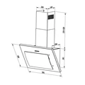 Каминная вытяжка Lex Mika GS 600 ivory chti000358