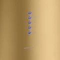 Кухонная вытяжка MAUNFELD Lee Wall 39 золотой ка-00014642