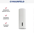 Вытяжка Maunfeld Ford 39 Isla Sensor White ка-00031050
