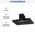 Вытяжка Maunfeld Breeze 90 черный ка-00032382