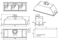 Встраиваемая вытяжка Falmec Built-In Evo 70 см CBIN70.E1#ZZZ3460A cbin70.e10#zzz3460f