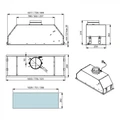 Встраиваемая вытяжка Falmec Gruppo Incasso Evo 70 P.E. (600/960 м3/ч) CGIW70.E11P2#ZZZI461F cgiw70.e11p2#zzzi461f