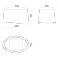 Островная вытяжка Falmec MARE E.ION IS GLASS WHITE CENI66.E0P6#ZZZF441F ceni66.e0p6#zzzf441f