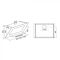 Вытяжка Falmec QUASAR GLASS WHITE 80 cqpn80.e0p2#zzzf491f