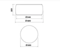 Вытяжка Falmec SOFFIO IS.58 White Satin Glass csai58.e0p7#zzzf461f