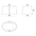 Островная вытяжка Falmec Zephiro E.Ion IS. Glass White 67 см CEZI66.E0P6#ZZZF441F cezi66.e0p6#zzzf441f
