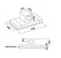 Островная вытяжка Falmec Alba IS.120 (потолочная, без мотора) CVYI20.E1P2#ZZZB400F cvyi20.e1p2#zzzb400f
