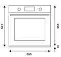 Духовой шкаф Bertazzoni F6011MODELC f6011modelc