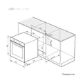 Встраиваемый электрический духовой шкаф Millen MEO 603 IX mimi000005
