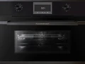 Компактный духовой шкаф с микроволнами Kuppersbusch CBM 6330.0 S6 Black Steel cbm 6330.0 s6