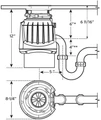 Измельчитель пищевых отходов InSinkErator Premium 550EC premium 550ec