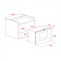 Встраиваемая микроволновая печь Teka ML 8220 BIS L LONDON BRICK BROWN 112030003