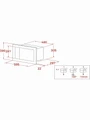 Встраиваемая микроволновая печь Teka ML 8200 BI FULL BLACK 112060011