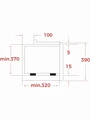Встраиваемая микроволновая печь Teka ML 8200 BI FULL BLACK 112060011