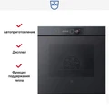 Встраиваемый паровой шкаф V-Zug CombairSteamer V6000 60 CS6T-23049 (черное стекло) cs6t-23049 черное стекло