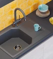 Смеситель Omoikiri Yamada-GR-P leningrad grey 4974261 4974261