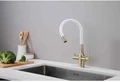Смеситель для кухни Paulmark Salix бронза/черный Sa213419-BR sa213419-br