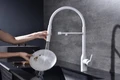 Смеситель для кухонной мойки Paulmark Magneto One Ma213188-WH, с подключением к фильтру, белый матовый ma213188-wh