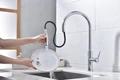 Смеситель для кухонной мойки Paulmark Senso Se215180-CR, для кухонной мойки, с вытяжным изливом, хром se215180-cr