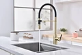 Смеситель из металла Paulmark Magneto One, смеситель, светлое золото ma213188-lg