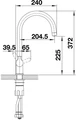 Смеситель Blanco TRIMA 526268 Silgranit белый 526268